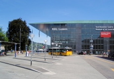 Luzern Bahnhof und KKL