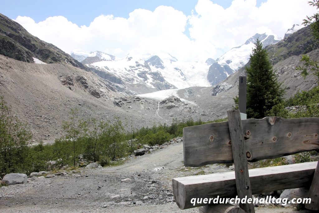 Morteratsch Gletscher Bernina Engadin