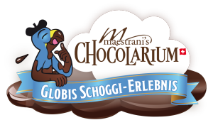 Globi Kinderbuch Maestrani Chocolarium